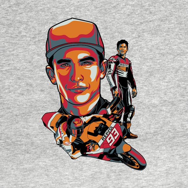 Marc Marquez by lazartemarjun